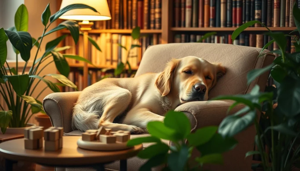 daily routine for a senior dog