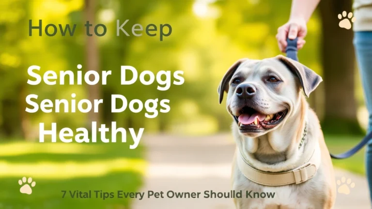 How to Keep Senior Dogs Healthy
