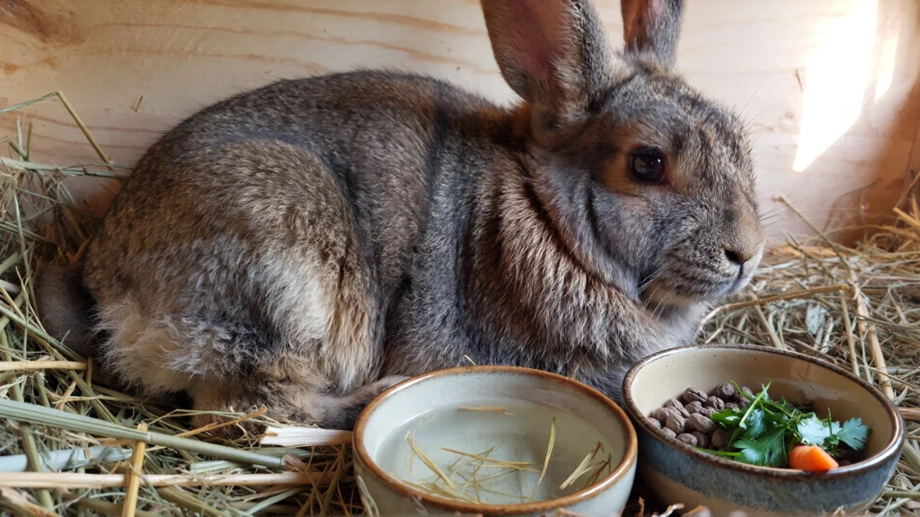 Old Rabbit Not Eating