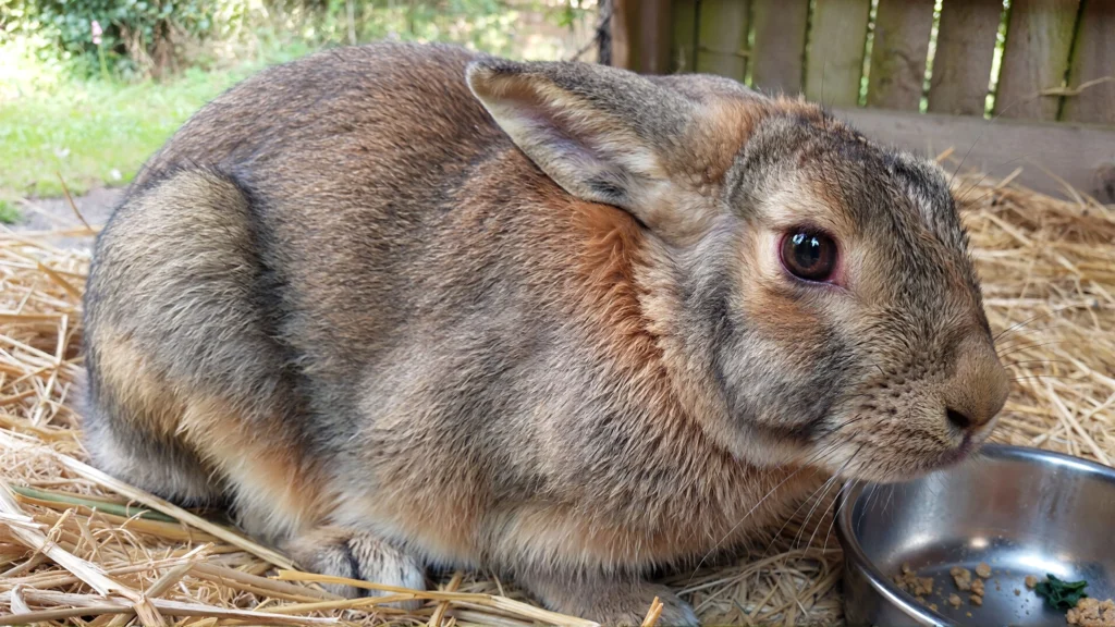 Old Rabbit Not Eating