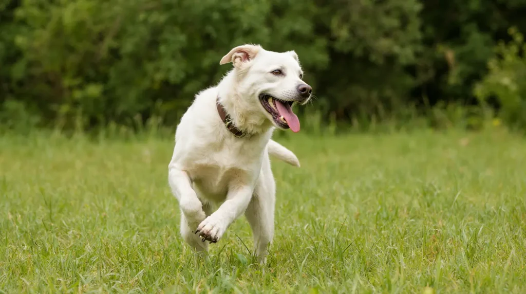 Senior Dog Shaking and Panting