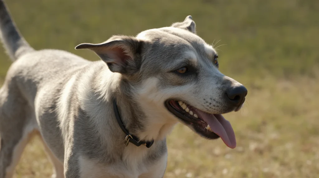 Senior Dog Shaking and Panting