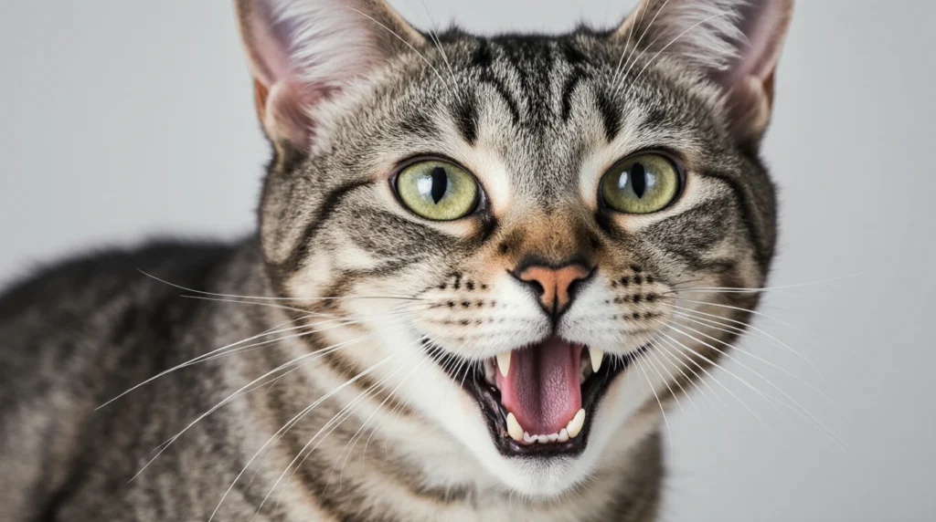 old cat meowing all the time