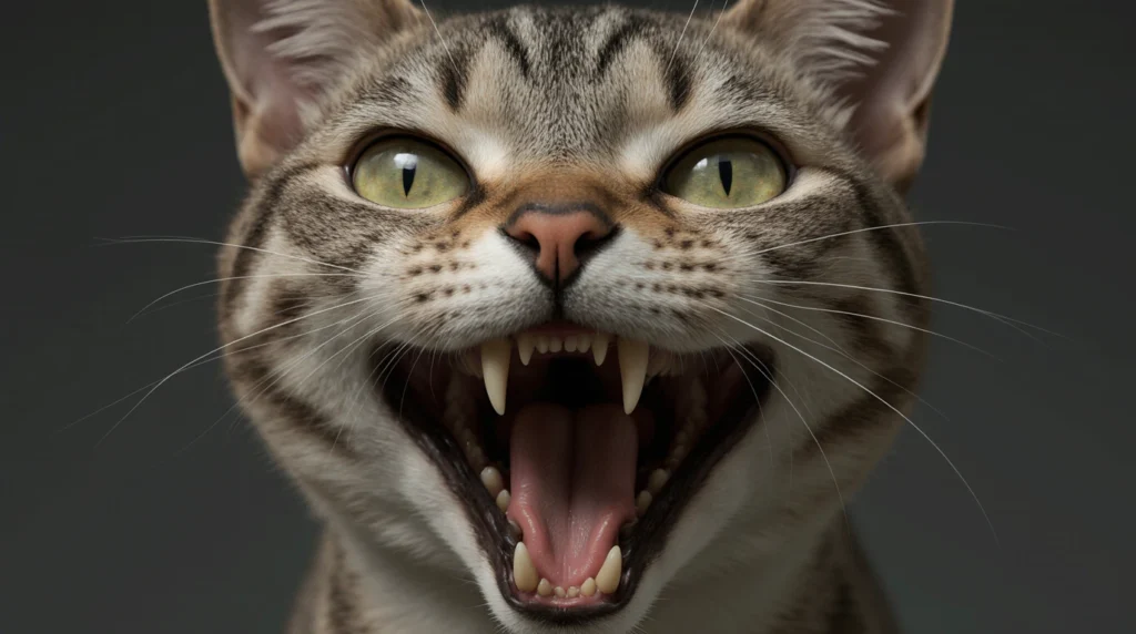 old cat meowing all the time