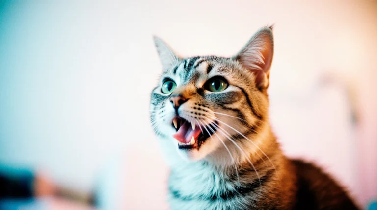 old cat meowing all the time